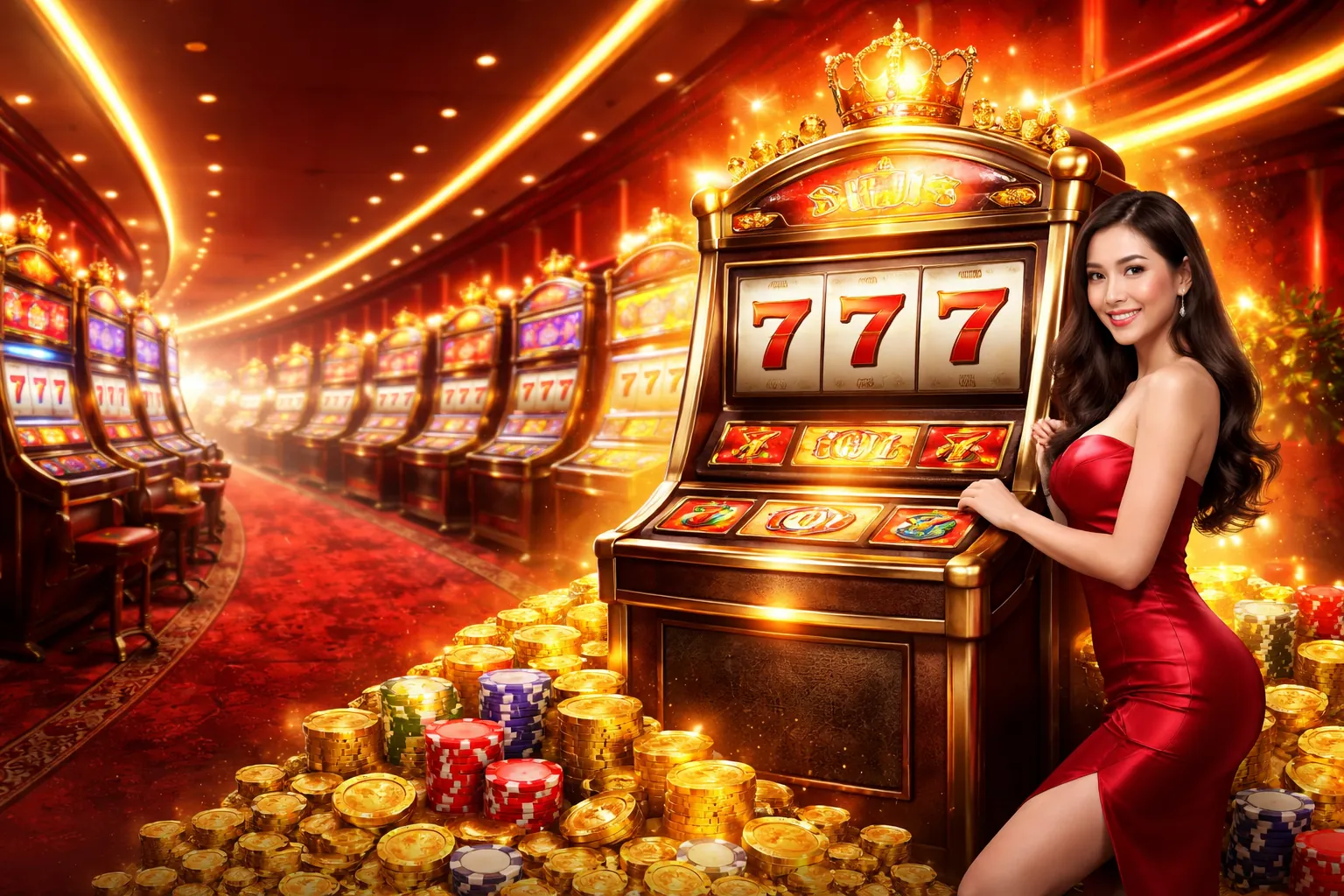 Máy nổ hũ với biểu tượng jackpot lớn tại 88clup web